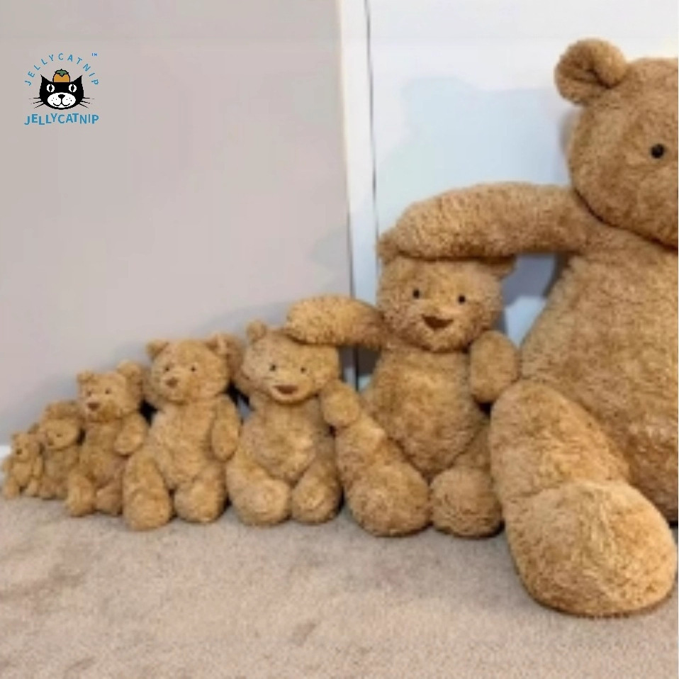 英国jellycat同款巴塞罗那熊玩偶生日礼物毛绒玩具公仔