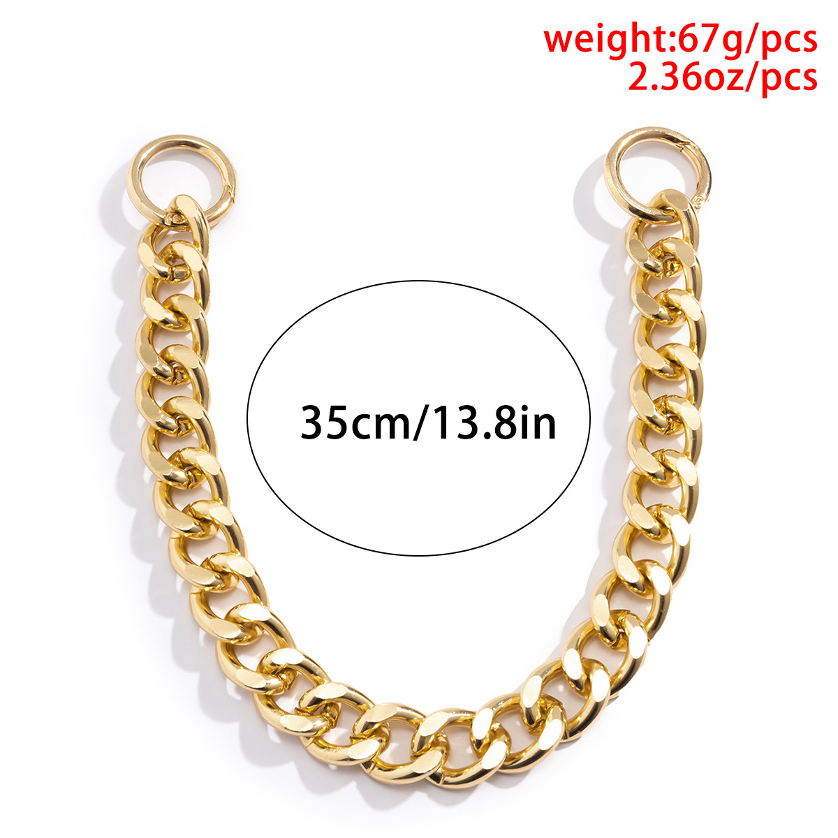 Wholesale Jewelry Fashion Shoulder Bag Twist Thick Chain Nihaojewelry display picture 1