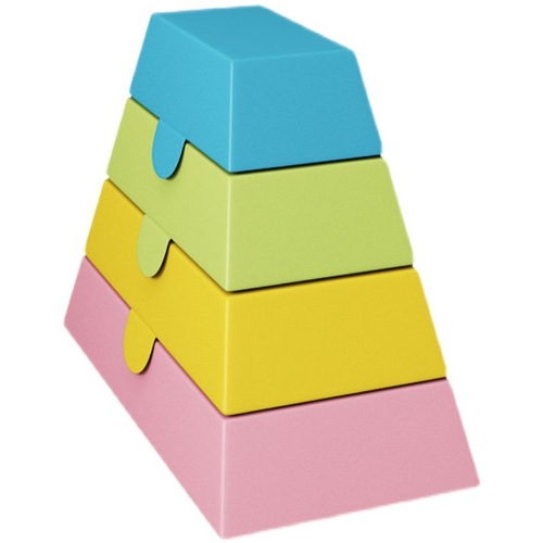 Kindergarten early education software vaulting horse jumping box children's pommel horse goat jumping over obstacles sensory training equipment