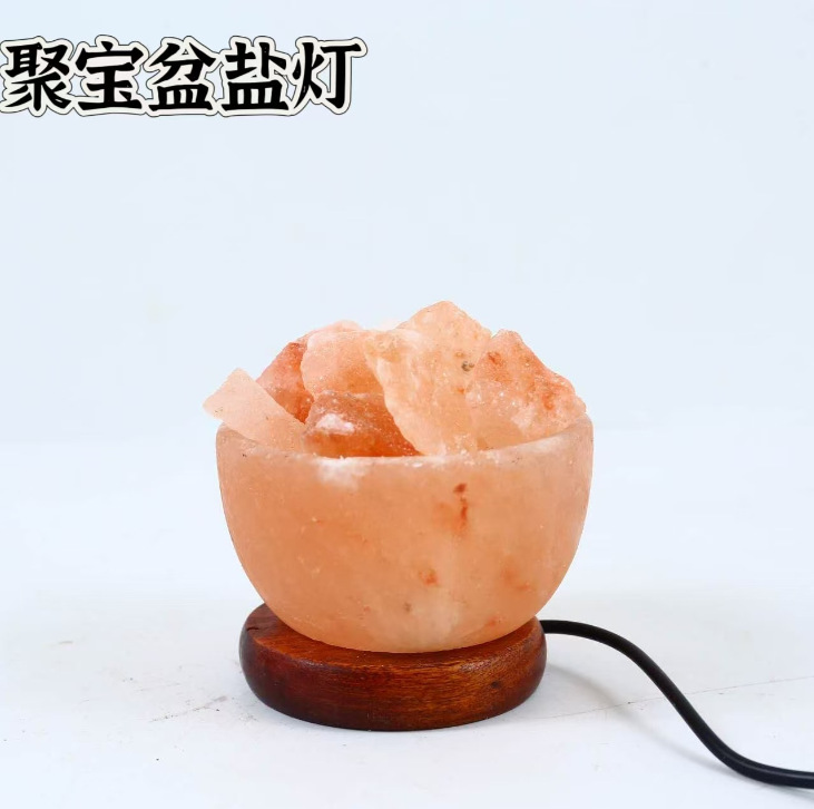 Lámpara de sal lámpara de sal del Himalaya lámpara de sal pirámide USB lámpara de sal lámpara de noche lámpara de dormitorio lámpara de noche