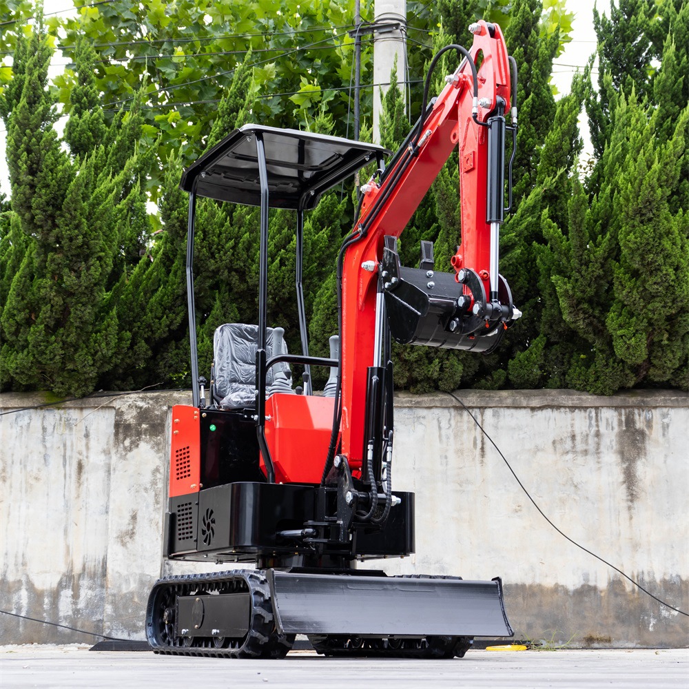 工厂直供履带式挖掘机 1000kg绿化工程小挖机 果园家用微型挖土机