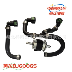Huanglong Bj600Gs Oil Pipe Assembly Qianjiang Benelli Motorcycle Huanglong 600 Fuel High-Pressure Oil Pipe Assembly