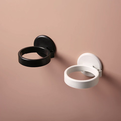 Hair dryer storage rack without punching bathroom wall-mounted hair dryer bracket bathroom hair dryer storage shelf hanger