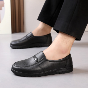 2025 New Chef Shoes Non-Slip Waterproof and Oil-Proof Men's Thick-Soled Kitchen Catering Kitchen Special Work Plastic Men's Shoes