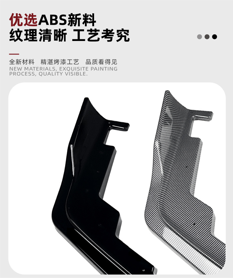 Front Lip Spoiler for Subaru Subaru WRX STI VA 2015-2021