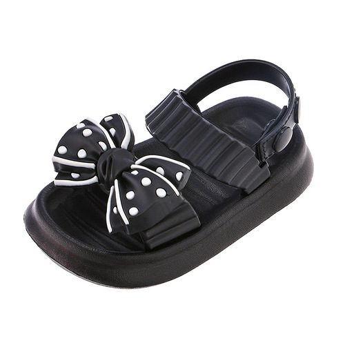 New Summer Little Princess Children's Shoes Slippers for Big and Small Girls, Soft Bottom Anti-Slip Slippers