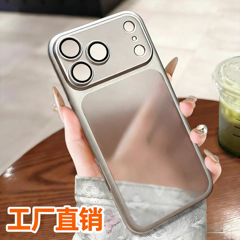 Suitable for Apple 17Promax Electroplated Matte Skin-Feel Pc Mobile Phone Case New Iphone16 Protective Case 1514 Hard