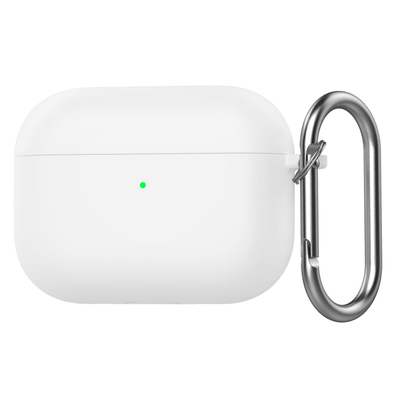 适用airpodspro保护套连体纯色硅胶耳机壳 airpodspro3耳机保护套|undefined