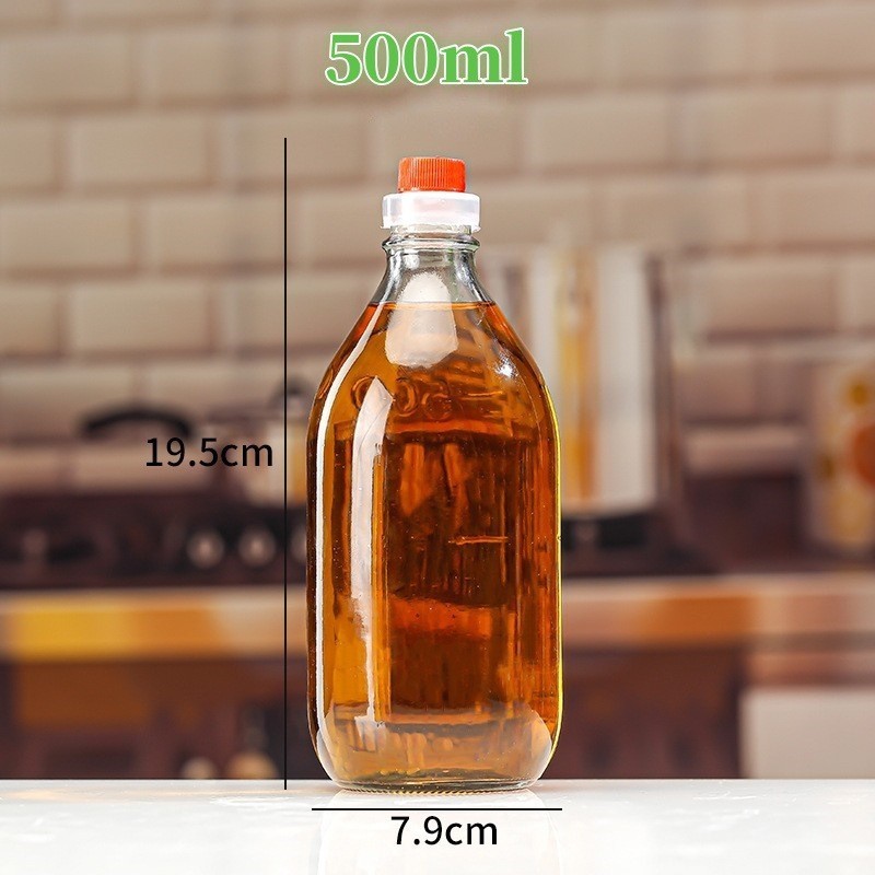 厂家直销螺纹香油瓶 密封玻璃麻油瓶酱醋瓶 厨房家用调料瓶|undefined