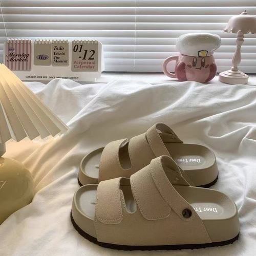 Children's Birkenstock breathable sandals 2025 summer new retro casual slippers flip-flops slip-on clogs