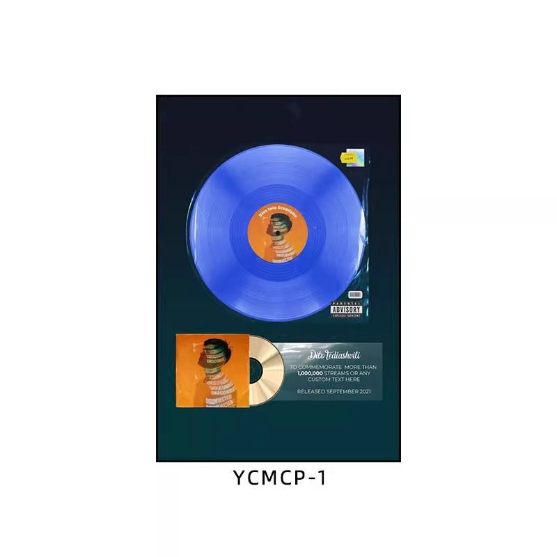 CD de vinilo cuelga pinturas retro americanas cafetería música comedor sala de estar dormitorio lujo ligero alta pintura decorativa image 6