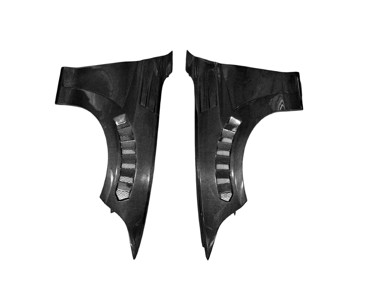 Suitable for BMW 1 Series hatchback modified carbon fiber perforated fenders, BMW 2 Series F22 mud flaps and fenders
