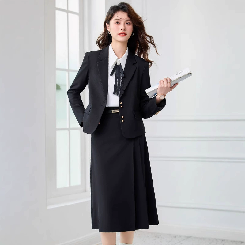 Женский костюм с длинными рукавами Интервью для студентов колледжа