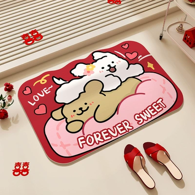 Avtomobil döşəmə paspasları: Floor Mat Quick-Drying Non-Slip Bathroom