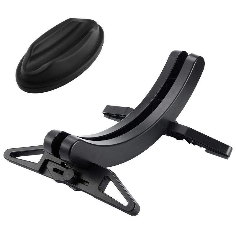 Type a round corner - black + front wheel pad