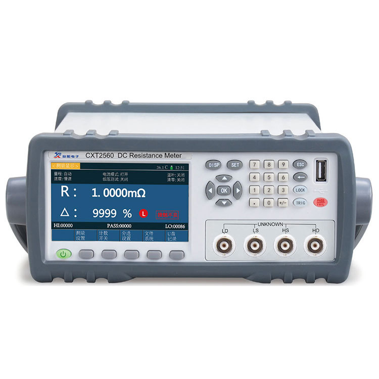 欣阳工业精密直流电阻测试仪CXT2560高速高精度电阻 温度补偿功能