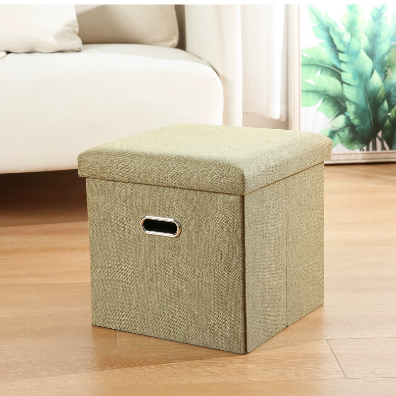 Universal storage system for home use, folding cloth with seat for adults, sofa, shoes, storage box