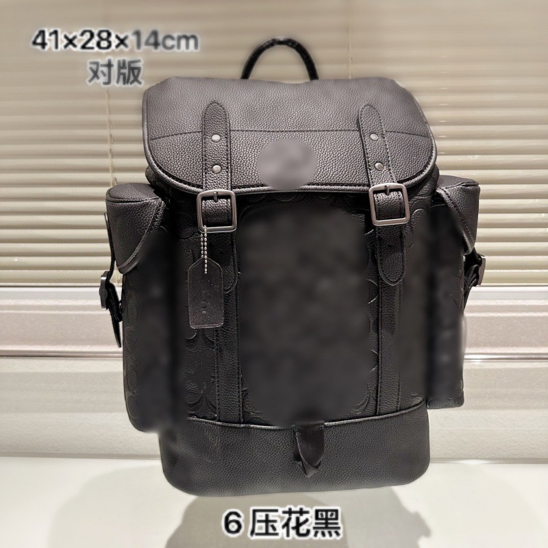 2023 nueva mochila tridimensional de gran capacidad mochila de cuero para hombres bolsa de viaje casual transfronteriza bolsa de viaje grande