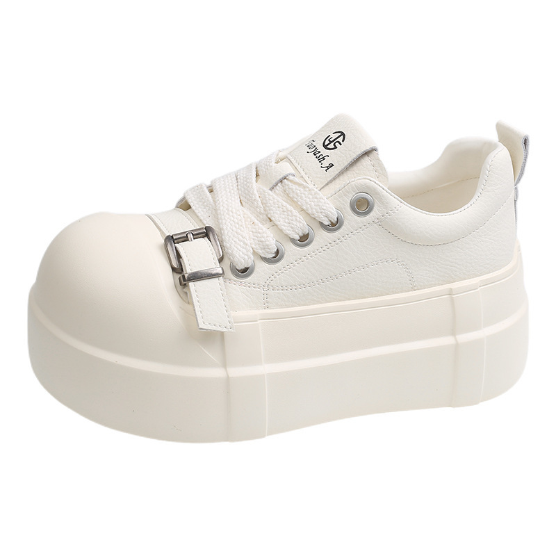 High-end Women's Sneakers With Thick Soles Height Increase, New Spring/autumn Model, Sporty And Casual, Super Popular_vogvips.com