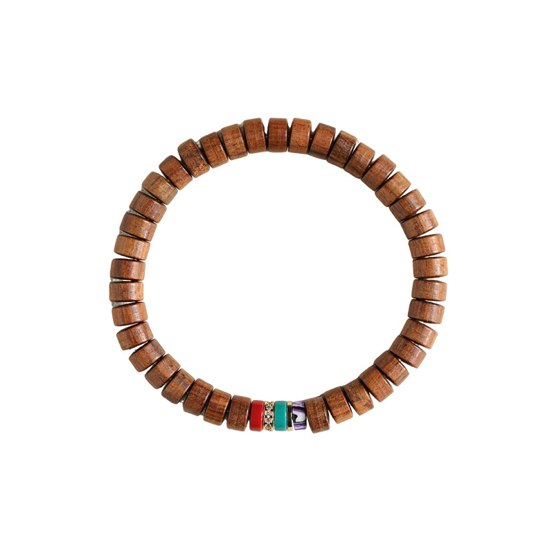 Classic wooden bracelet sandalwood, simple and elegant design