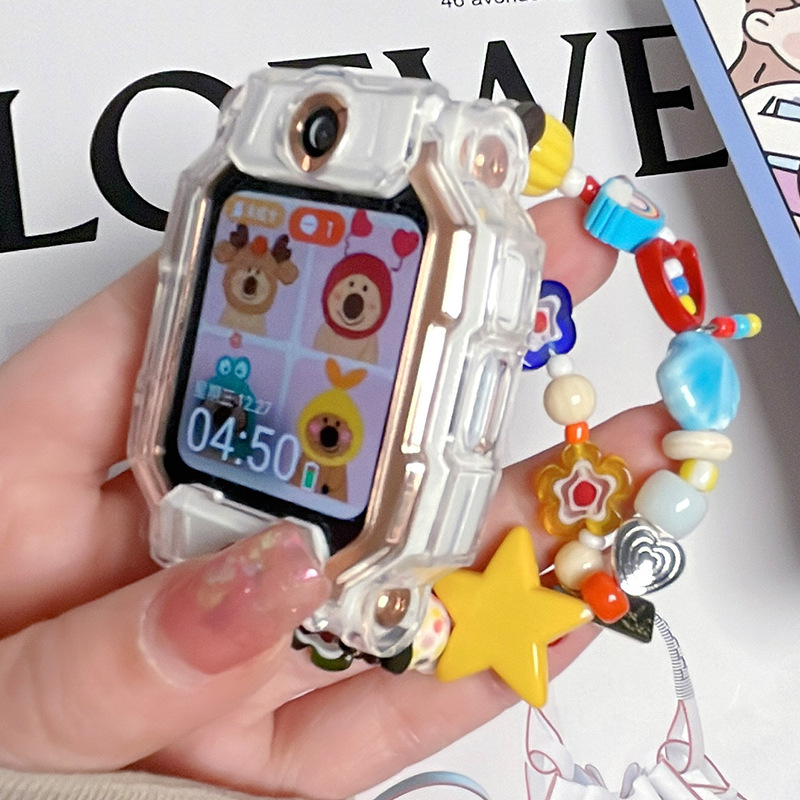 Rainbow Five-pointed star DIY bracelet suitable for little genius phone watch strap Z9/Z8/Z7/Z6A/Z6S accessories