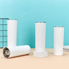 International Trade Hot Sale Stainless Steel Insulated Cup 20oz Car Straight Straw Ice King Cup DIY Water Cup