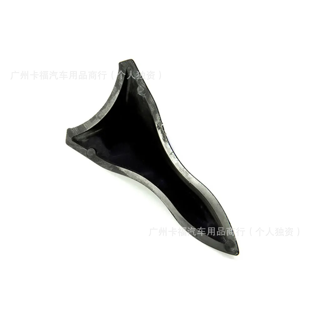 Car Accessories Roof Spoiler Black Shark Fin Universal Pointed Carbon Fiber Bumper Car Roof Modification Parts