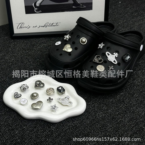 Lost Saturn Hole Hole Shoes Shoe Flower Suitable for Cross Accessories Decoration Buckle Empress of China High-end Detachable Shoe Buckle 