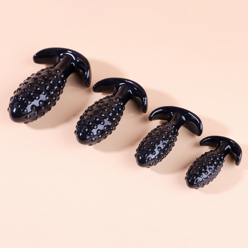 Pineapple Crystal Transparent Anal Plug Creative New Alternative Anal Toy Anchor Outer Wear Adult Supplies