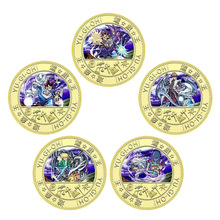 游戏王卡通动漫纪念品彩色徽章金属工艺品游戏王周边手办创意礼品