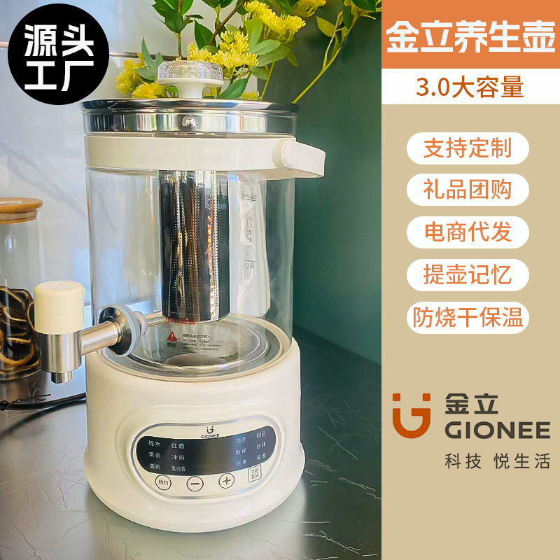 恒温恒温养生壶多功能大容量泡茶煎药壶全自动玻璃家用办公花茶煮|undefined