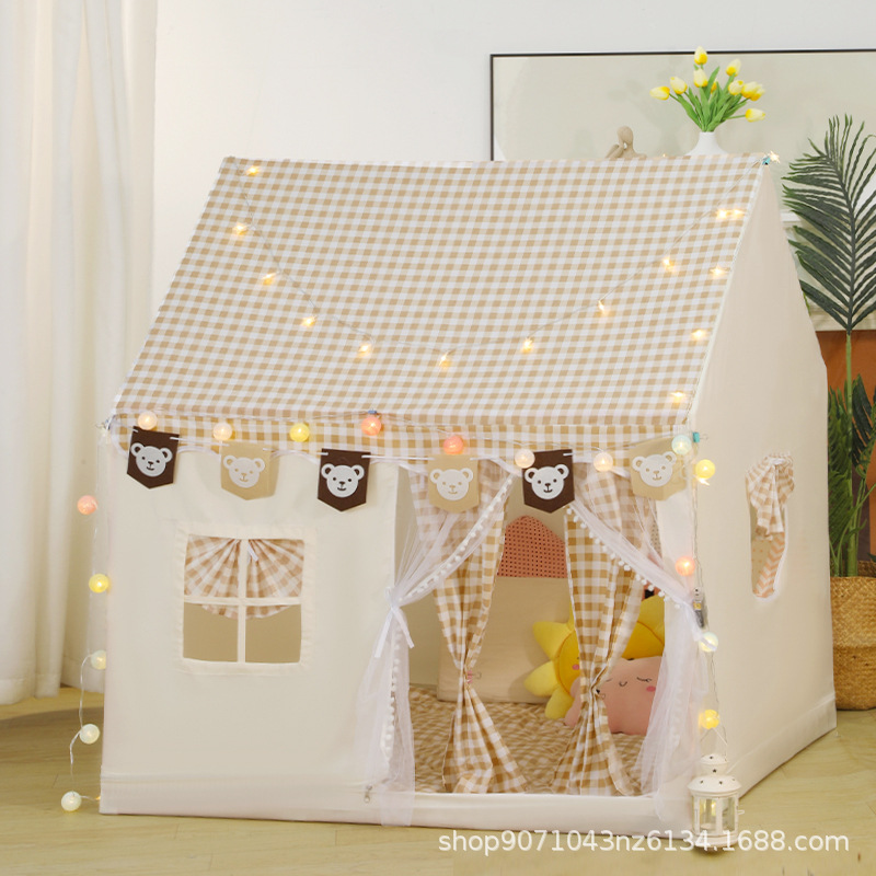 Ins Korean Kidsren's Tent Indoor Boy Girl Princess Toy Small House Home Baby Game House Castle