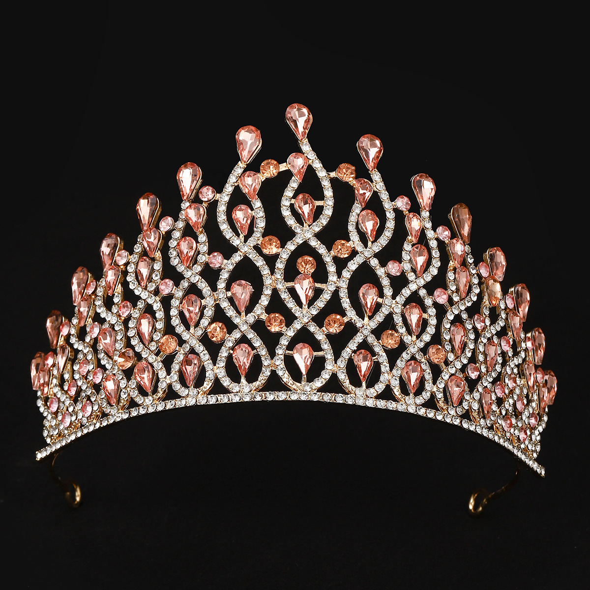 Luxurious Baroque Bridal Crown For Wedding And Princess Pageant_voghion.com