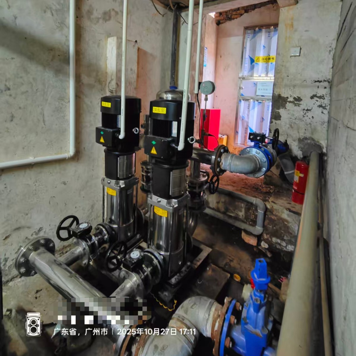 DWS管网叠压无负压给水设备 食品级不锈钢配置 质保两年终身维护