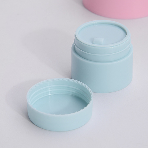 Factory 5G 15G Double Layer Frosted Cream Box Cream Bottle 20G 30G PP Plastic Face Cream Makeup Refill Bottle