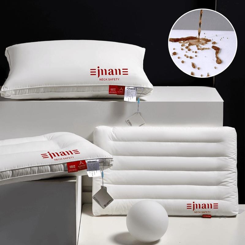 NeckSafe / almohada almohada de algodón anti manchas almohada de hotel almohada de cuello almohada doméstica suave para adultos