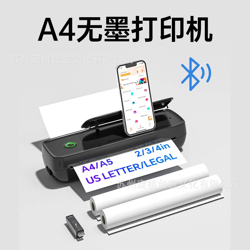 Ручная печать, маленький мобильник для документов, Bluetooth