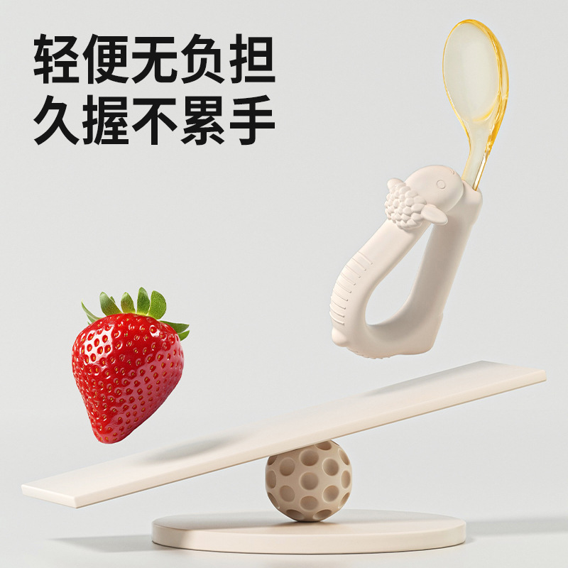 Minitutu cucharas de pasta de arroz para bebés, cucharas de alimentación suplementaria, cucharas de alimentación para niños, cucharas de alimentación para niños