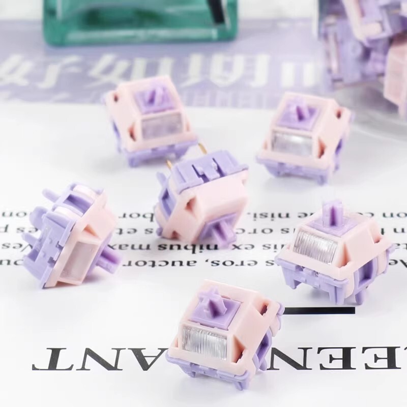 Mmd Princess Axis V4 Mechanical Keyboard Replacement Axis Customized Linear Axis Hifi Sound Axis Body Comes with Light Guide Column Mmd Princess Axis V4 Mechanical Keyboard Replacement Axis Customized Linear Axis Hifi Sound Axis Body Comes with Light Guide Column
