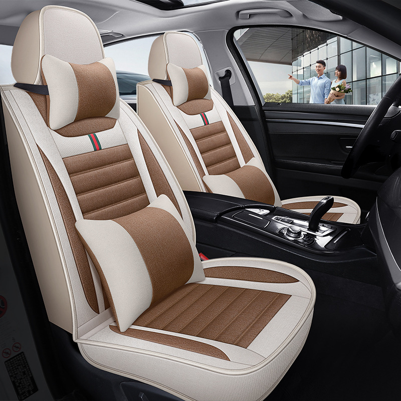 18/19/20/2021項日産経典軒逸専用自動車シートカバー四季車座布団布芸シートカバー|undefined