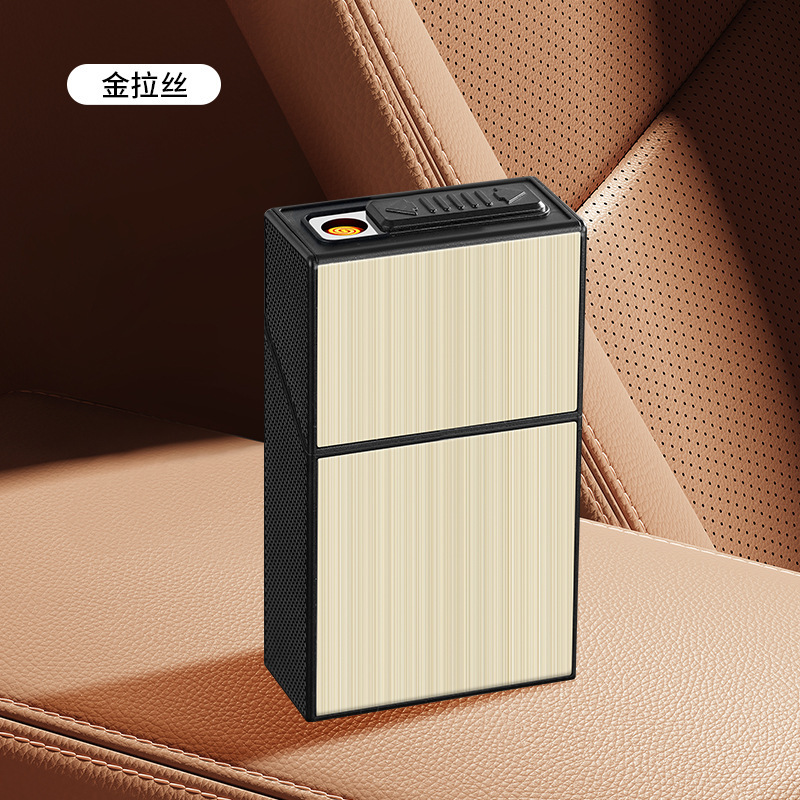 充電式タバコボックスライター一体型20本大容量フルパックユニバーサル耐圧・防湿パーソナライズされたパターンギフト対象|undefined