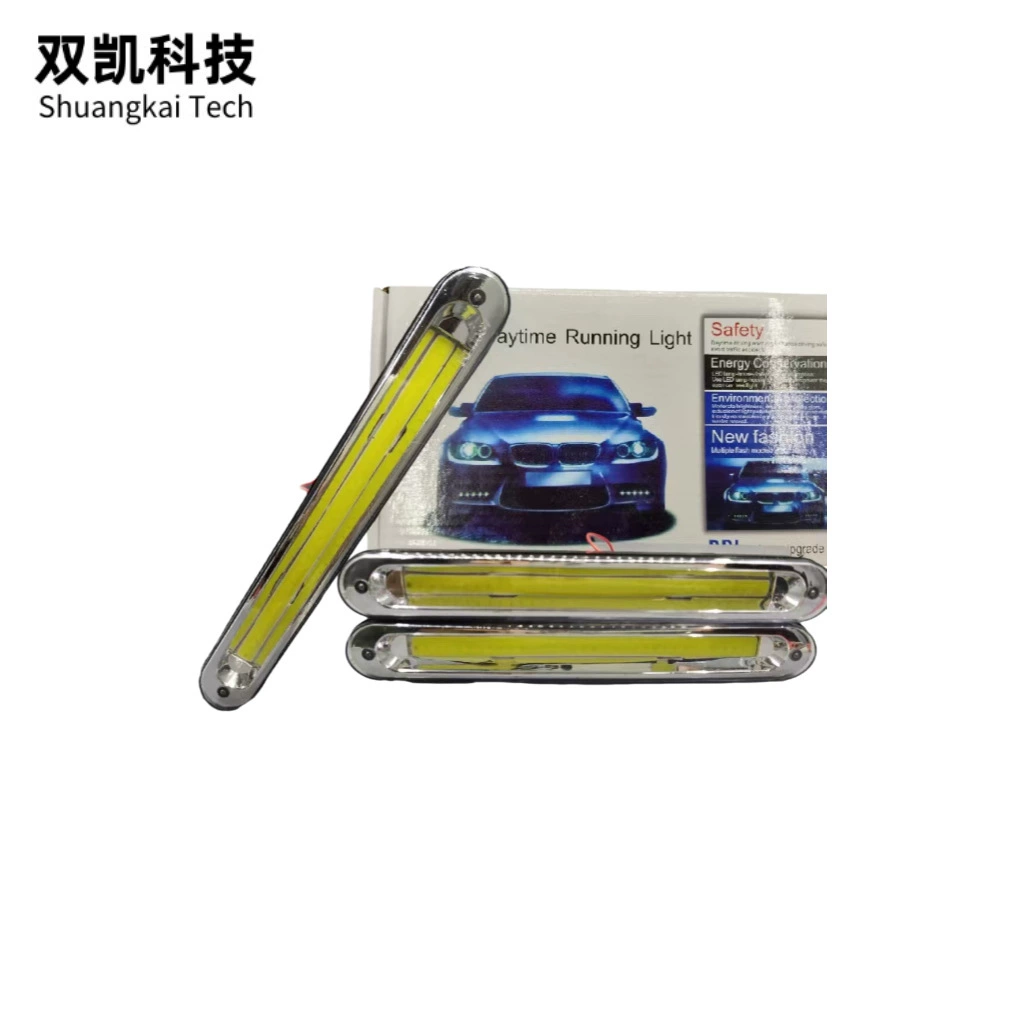 Автомобильные дневные фонари 12V подсвечены COB дневные ходовые огни