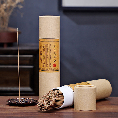 Atractylodes mugwort incense purifies the air, deodorizes and deodorizes, net incense, anti-spill incense, household incense, sandalwood incense