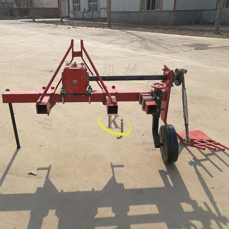 加重型双梁大葱收获机树苗起苗机 拖拉机后传动带震动铲的起葱机
