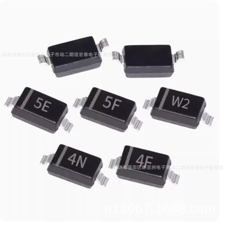 稳压二极管MM1Z3V 3.3 4.3 5.1 7.5 10V 12 15 18 24V 贴片SOD123