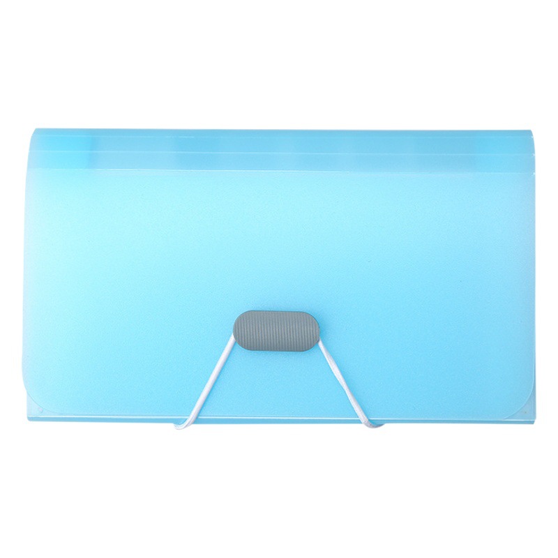 13-Compartment Mini Accordion Bag Office Storage Bag A6 Waterproof Receipt Holder Multi-Layer Document Folder Wholesale in Stock