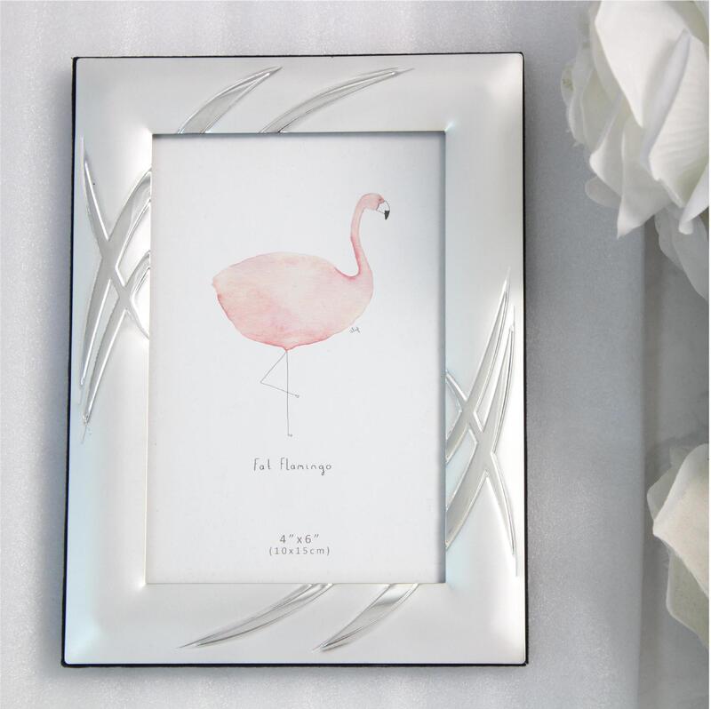 Simple Style Grass Mark Metal Photo Frame 6inch Rotating Exquisite High-Quality Holiday Gift Factory Direct Sale Low Price Wholesale
