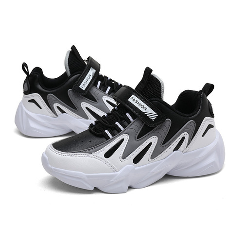 Children's Shoes for Cross-border 2024 New Spring and Autumn Season Boys' and Girls' Shoes, Medium and Large Kids Korean Version Sports Shoes Wholesale