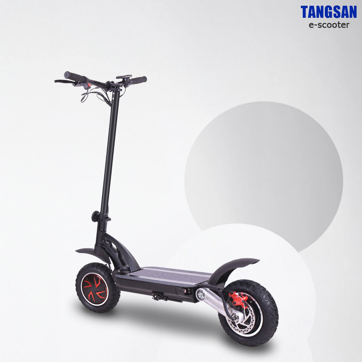 Overseas Warehouse Straight Hair Foldable Shock Absorbing Electric Scooter Two-wheeled scooter Station Ride Adult Scooter