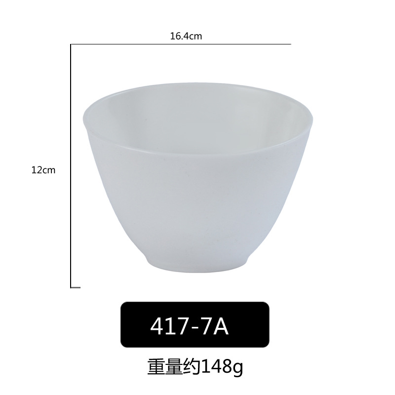 PP porcelana-como colorido oblicuo Tazón de fuente Cubo de lechuga Tazón verde vegetal cubo vegetal creativo restaurante comercial Ensalada de frutas Tazón